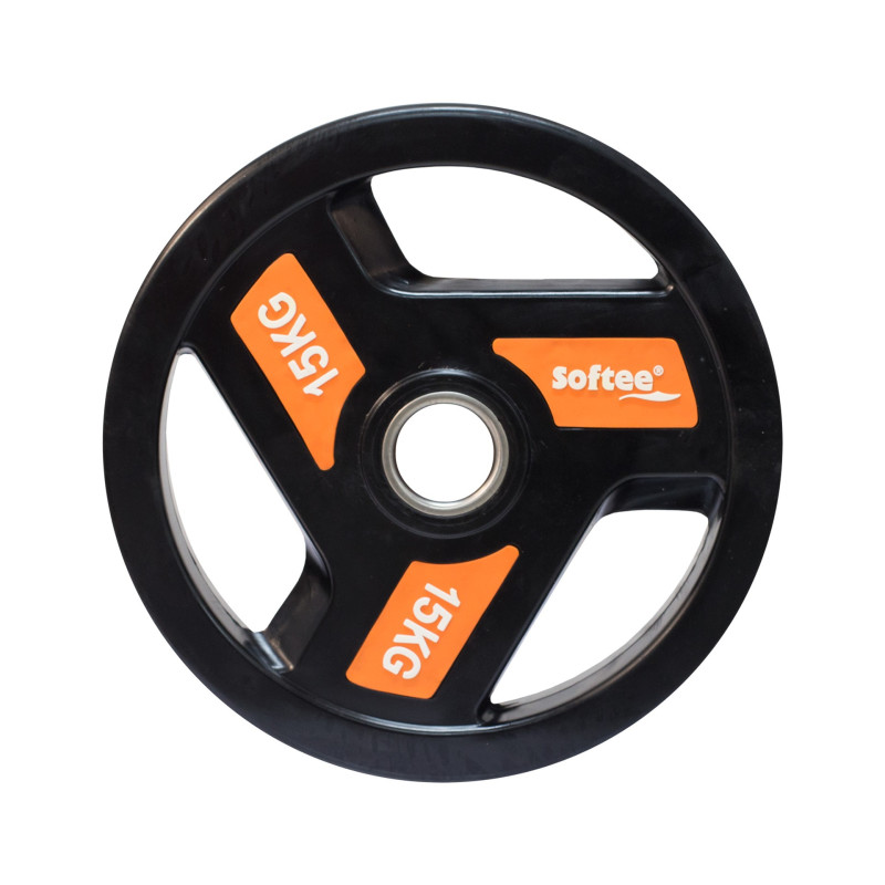 Disques olympiques Softee Modern Ø50 mm 1,25–25 kg | CLUB-SHOP.fr