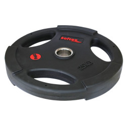 Disques olympiques Softee Ø50 mm caoutchouc | CLUB-SHOP.fr