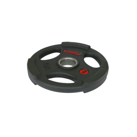 Disques olympiques Softee Ø50 mm caoutchouc | CLUB-SHOP.fr