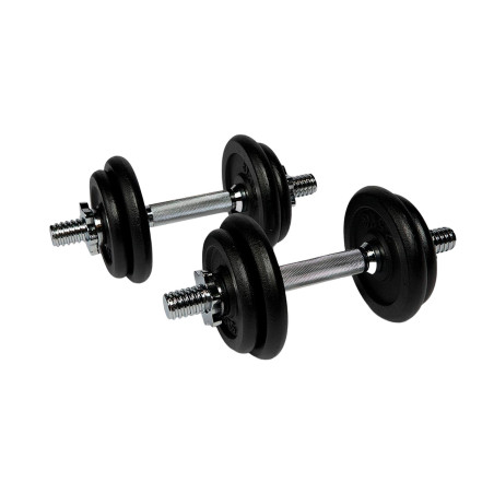 Kit haltères 20 kg Softee avec mallette | CLUB-SHOP.fr