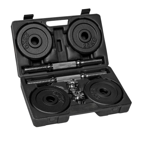 Kit haltères 20 kg Softee avec mallette | CLUB-SHOP.fr