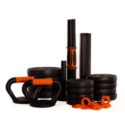 Kit entraînement musculaire 4-en-1 Softee 20 kg | CLUB-SHOP.fr