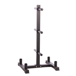 Support barres & disques olympiques ENERGY vertical | CLUB-SHOP.fr