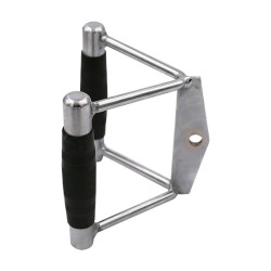 Poignée chromée Deportium caoutchoutée | CLUB-SHOP.fr