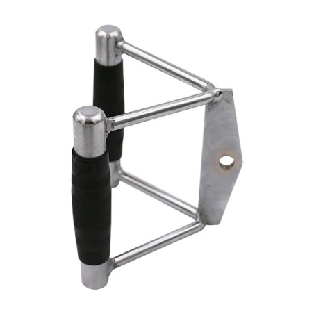 Poignée chromée Deportium caoutchoutée | CLUB-SHOP.fr