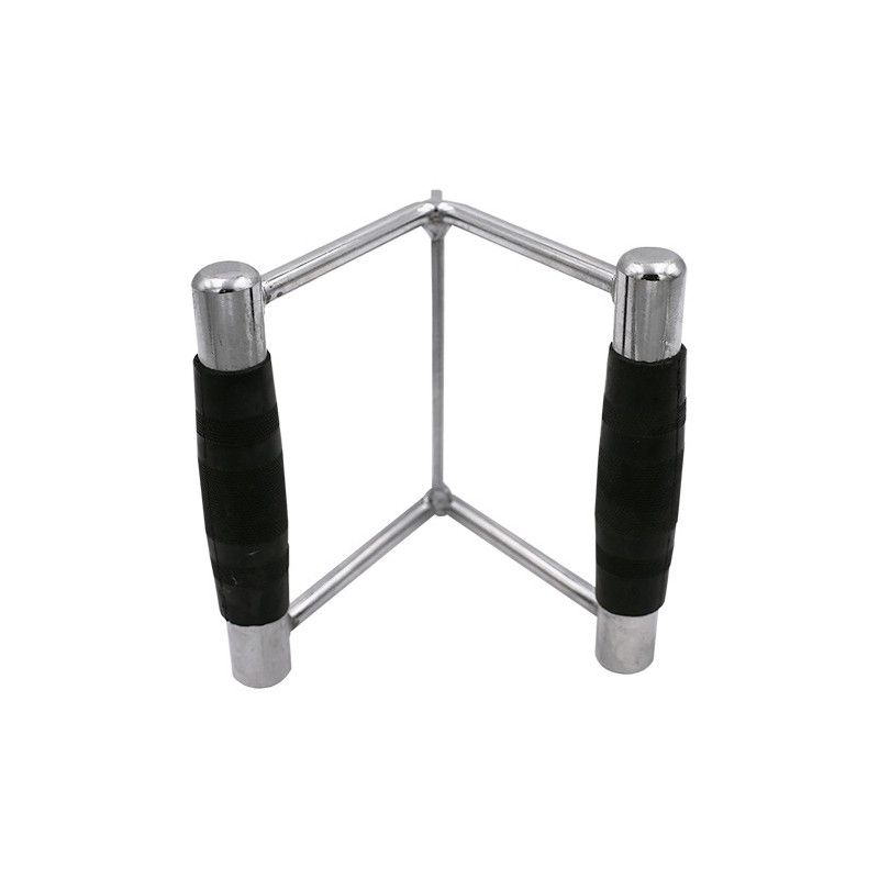 Poignée chromée Deportium caoutchoutée | CLUB-SHOP.fr