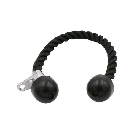 Corde triceps Grip Deportium caoutchoutée | CLUB-SHOP.fr