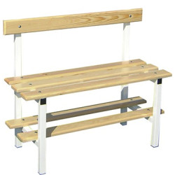 Banc de vestiaire avec dossier Softee – 1 à 3 m | CLUB-SHOP.fr