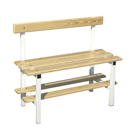 Banc de vestiaire avec dossier Softee – 1 à 3 m | CLUB-SHOP.fr