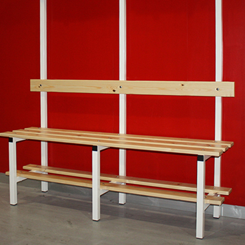 Banc de vestiaire simple Softee – 1 à 3 m | CLUB-SHOP.fr