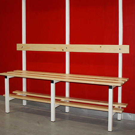 Banc de vestiaire simple Softee – 1 à 3 m | CLUB-SHOP.fr