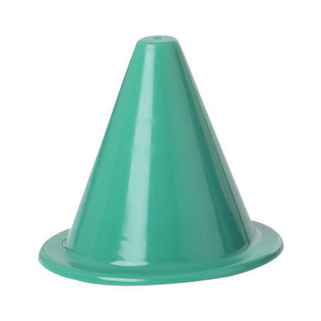 Cône souple 18 cm coloris vert