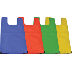 Chasuble nylon velcro bleue - Chasuble sport 2