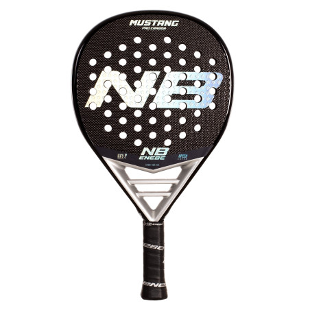 Raquette Padel Enebe Mustang Silver 3K Équilibrée | CLUB-SHOP.fr