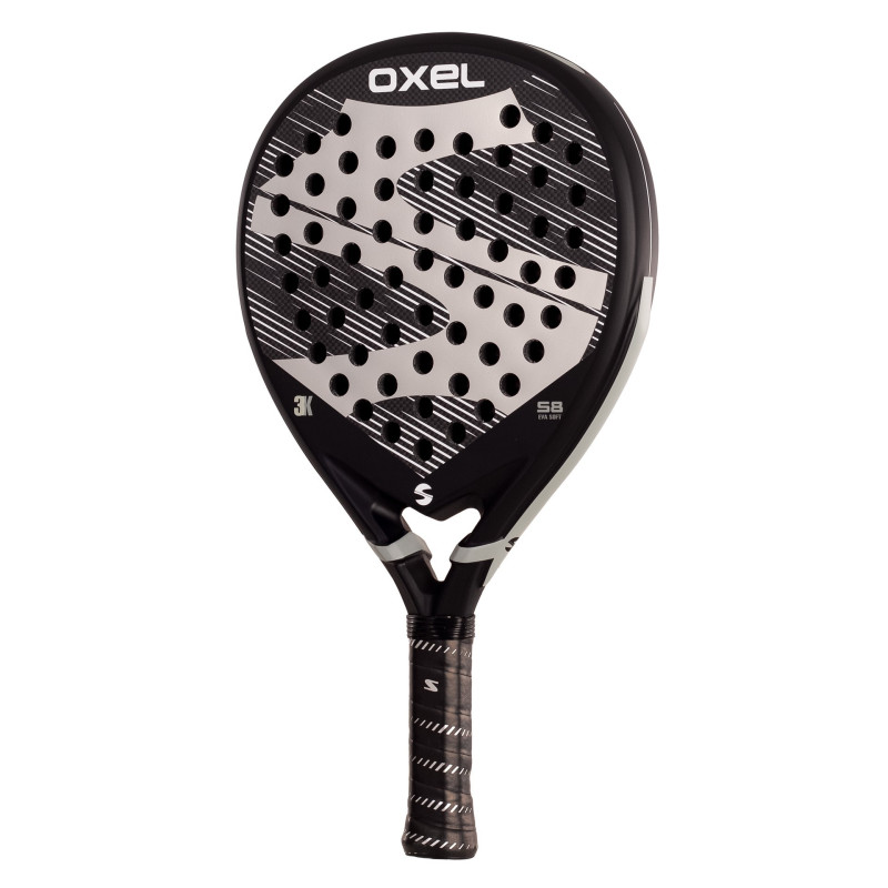Raquette Padel Softee Oxel Carbone 3K Polyvalente | CLUB-SHOP.fr