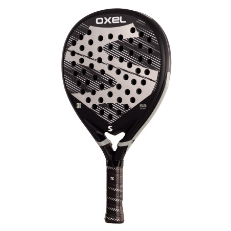 Raquette Padel Softee Oxel Carbone 3K Polyvalente | CLUB-SHOP.fr
