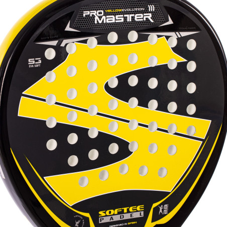 Raquette Padel Softee Pro Master Evolution Jaune | CLUB-SHOP.fr