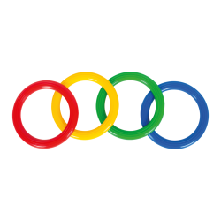 Anneau à Lancer PVC Léger – Motricité | CLUB-SHOP.fr