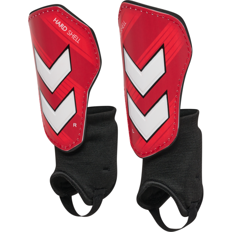 Protège tibias hummel coque rigide cheville | CLUB-SHOP.fr