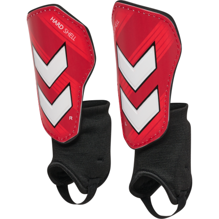 Protège tibias hummel coque rigide cheville | CLUB-SHOP.fr