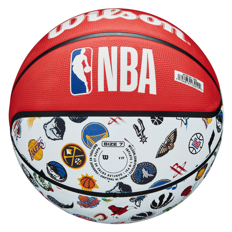 Ballon Basket Wilson NBA All Team Taille 7 | CLUB-SHOP.fr