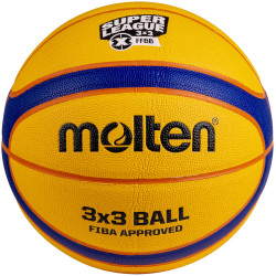 Ballon basket Molten B33T5000 3x3 FIBA | CLUB-SHOP.fr