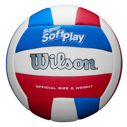 Ballon volley Wilson Soft Play toucher doux | CLUB-SHOP.fr