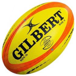 Gilbert Omega Ballon de rugby de match pour homme Bleu / Noir Taille 3 Gilbert Omega Ballon de rugby de match pour homme Bleu / Noir Taille 3