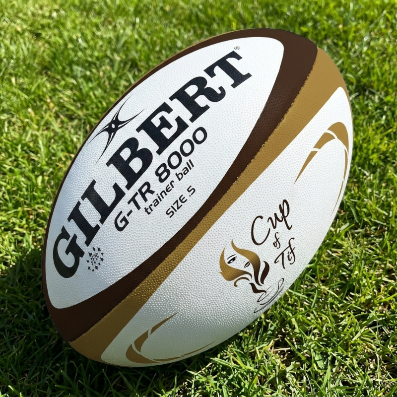 Ballon rugby personnalisé Gilbert G-TR8000 | CLUB-SHOP.fr