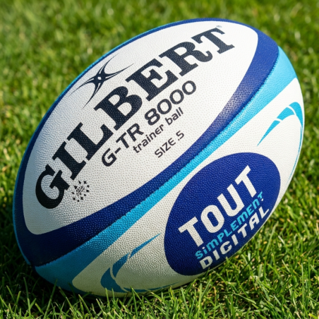 Ballon rugby personnalisé Gilbert G-TR8000 | CLUB-SHOP.fr