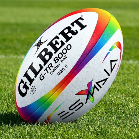 Ballon rugby personnalisé Gilbert G-TR8000 | CLUB-SHOP.fr