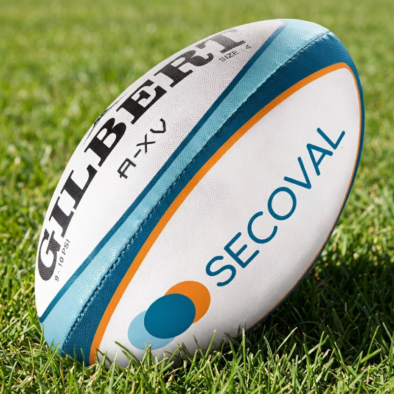 Ballon rugby personnalisé Gilbert A-XV club | CLUB-SHOP.fr