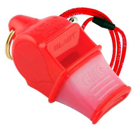 Sifflet Fox 40 Sonik Blast CMG Cordon 120 dB | CLUB-SHOP.fr