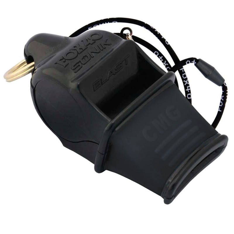 Sifflet Fox 40 Sonik Blast CMG Cordon 120 dB | CLUB-SHOP.fr