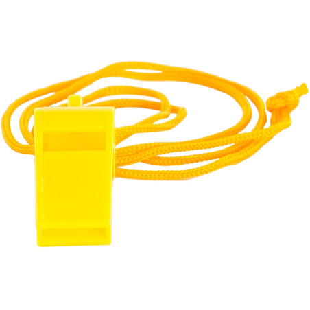 Pack 5 Sifflets Plastique Standard Avec Lanière | CLUB-SHOP.fr