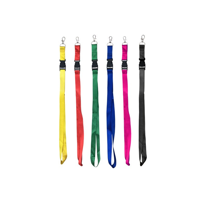 Lot 10 Lanières Sifflet 52 cm Multicolore | CLUB-SHOP.fr