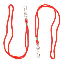 Cordon Sifflet Standard 2 Pièces Mousqueton | CLUB-SHOP.fr