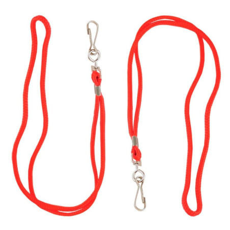 Cordon Sifflet Standard 2 Pièces Mousqueton | CLUB-SHOP.fr