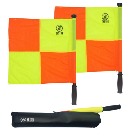 Drapeaux Arbitre Rotatifs PRO-XC Avec Étui | CLUB-SHOP.fr