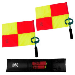 Drapeaux Arbitre Rotatifs PREMIER-C Damier | CLUB-SHOP.fr