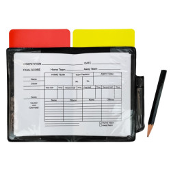Porte Carte Arbitre BIT Avec Cartons Et Bloc | CLUB-SHOP.fr