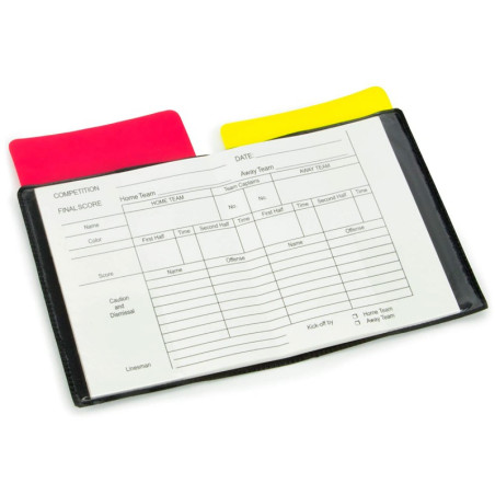Porte Carte Arbitre CLUB Cartons Et Bloc | CLUB-SHOP.fr