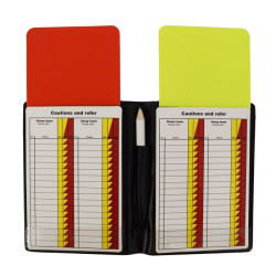 Porte Carte Arbitre RULE Cartons Crayon Bloc | CLUB-SHOP.fr