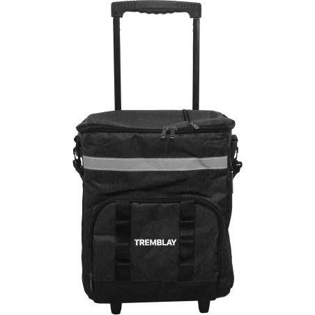 Sac Glacière 35L À Roulettes Sport Noir | CLUB-SHOP.fr
