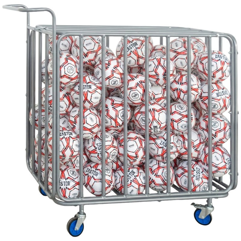 Chariot Porte Ballons BARTY 100 Ballons Métal | CLUB-SHOP.fr