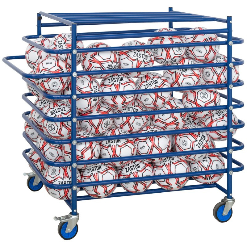 Chariot Porte Ballons BOTOR 80 Ballons Métal | CLUB-SHOP.fr