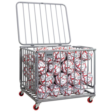 Chariot Porte Ballons BERNA 70 Ballons Acier | CLUB-SHOP.fr
