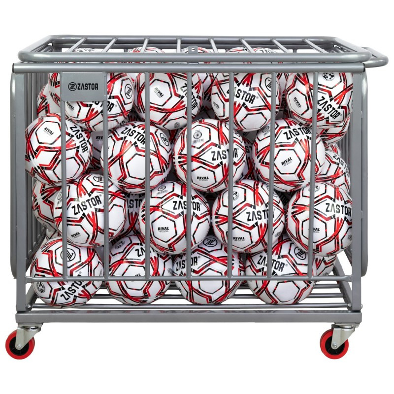 Chariot Porte Ballons BERNA 70 Ballons Acier | CLUB-SHOP.fr