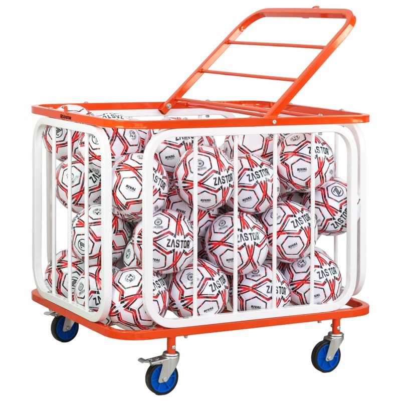 Chariot Porte Ballons BERNA 70 Ballons Acier | CLUB-SHOP.fr