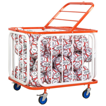 Chariot Porte Ballons BERNA 70 Ballons Acier | CLUB-SHOP.fr